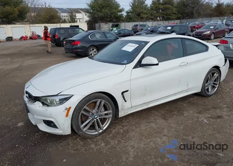 2019 BMW 430I xDrive z USA, uszkodzony, nr VIN WBA4W5C5XKAE50708